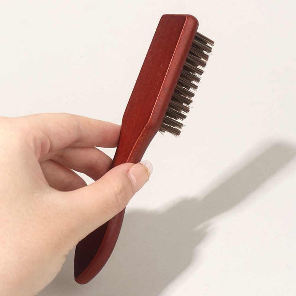 Hair Care For Men - 2Pcs Beard Grooming Brush Wooden Brush
