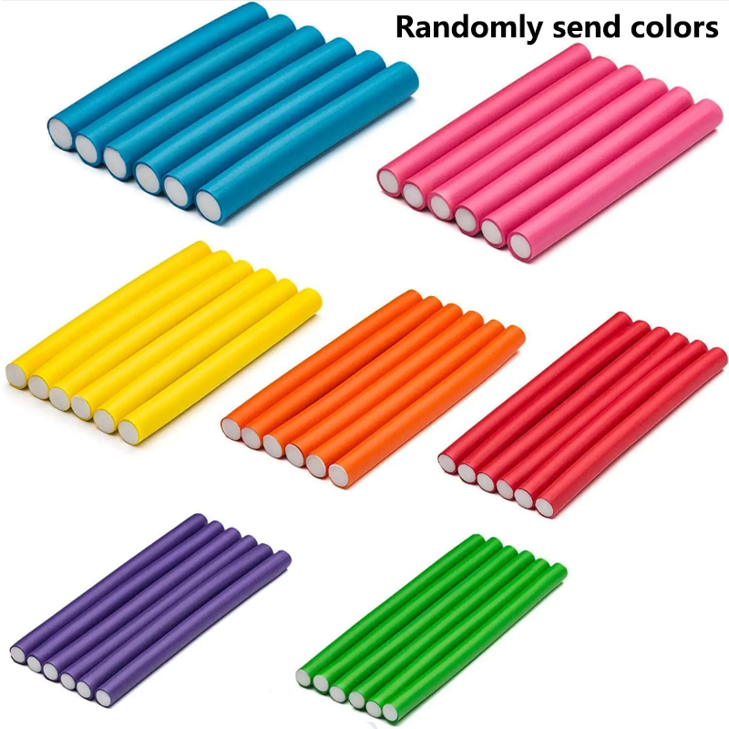 Hair Roller Set Flexi - 10 Chiếc Dẻo Uốn Thanh Tóc