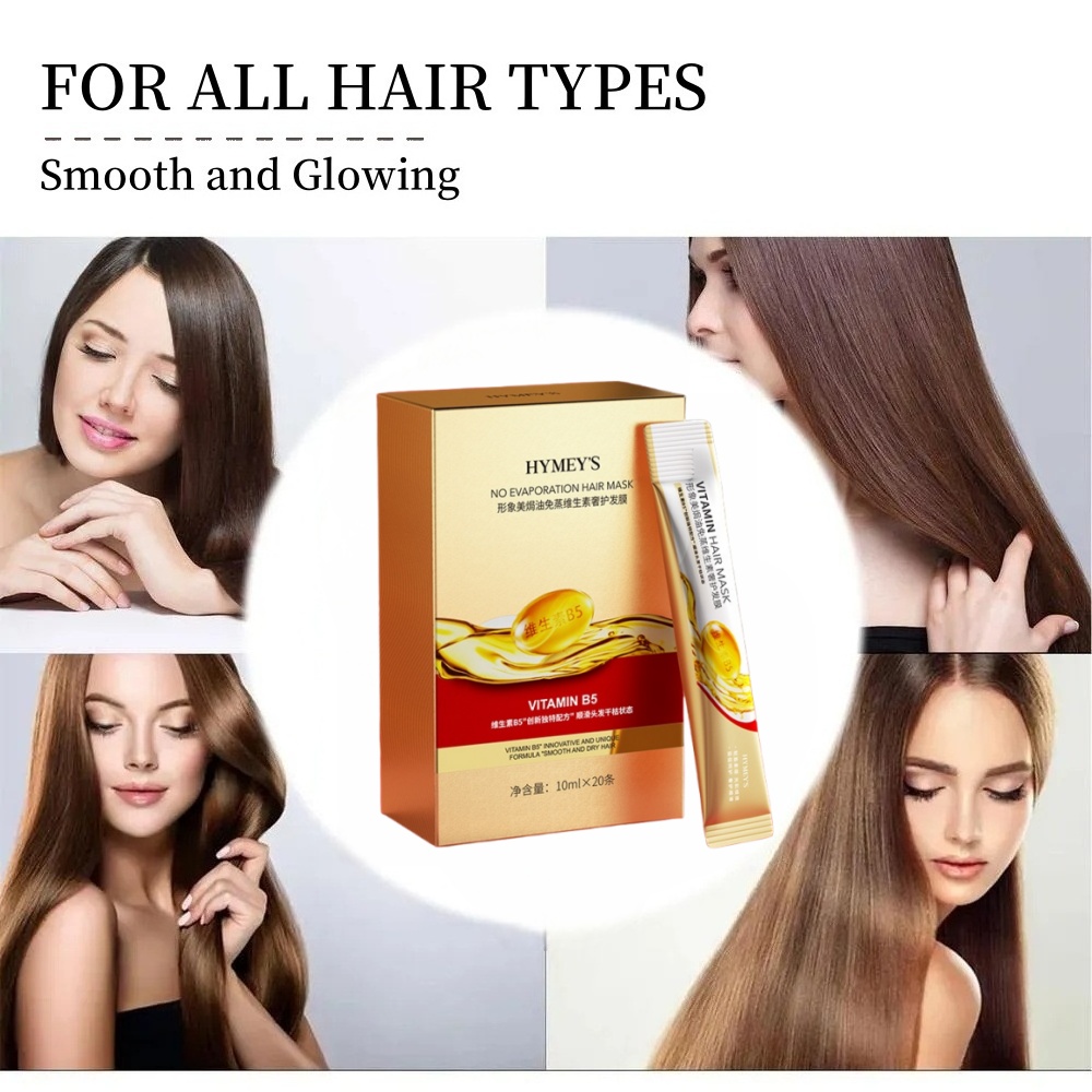 Hair Care Vitamin - Vitamin-Rich No-Steam Hair Treatment Mask, for