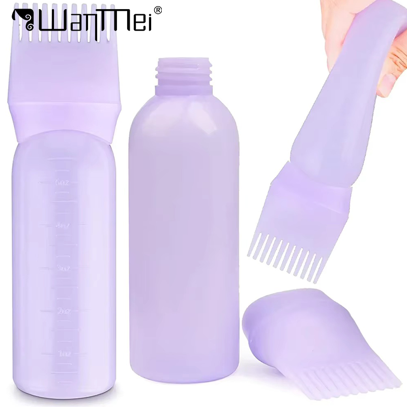 Hair Care Brand - 160ml Hair Root Comb Applicator Bottle