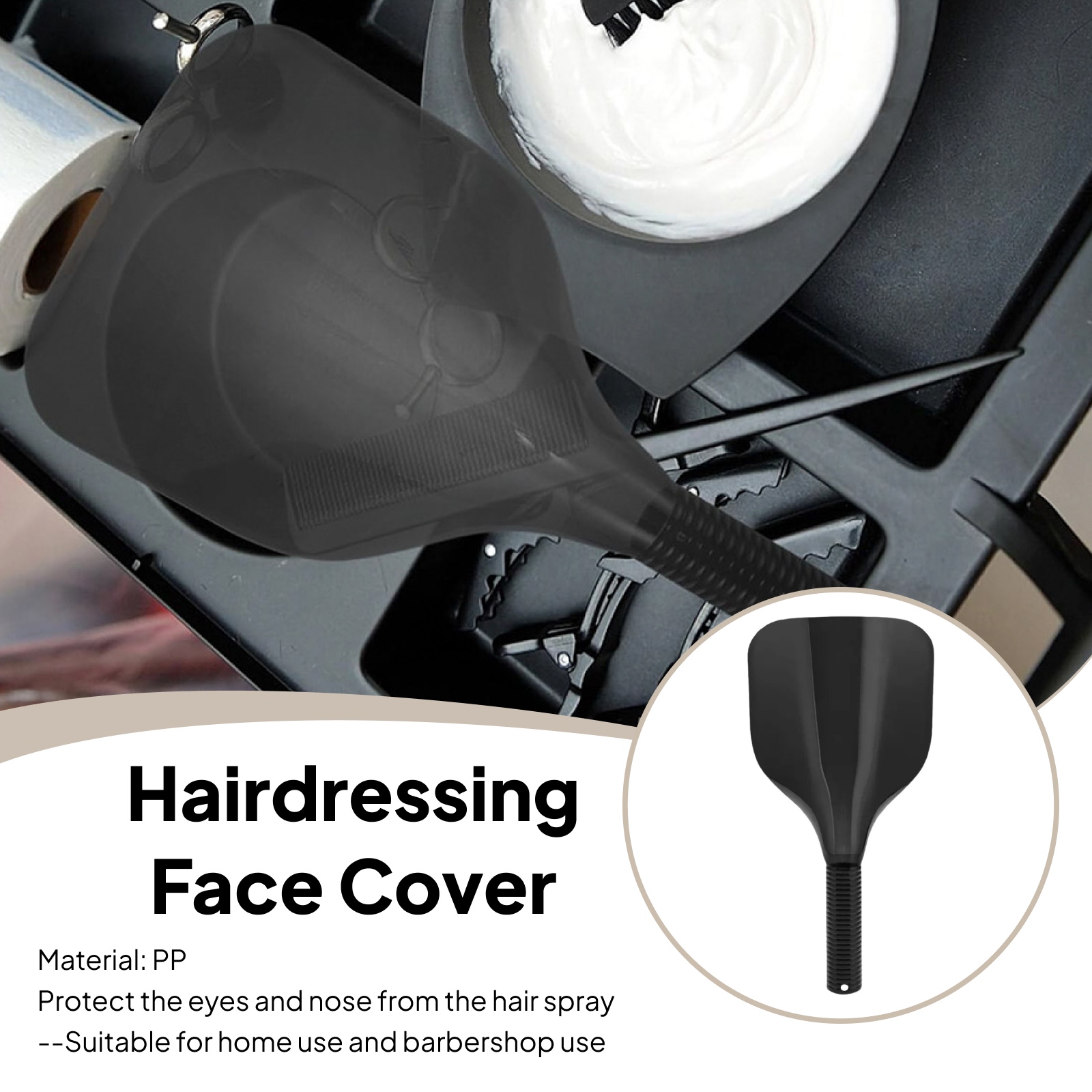 Hair Care Brand - Hairdressing Face Cover Spray Face Mask