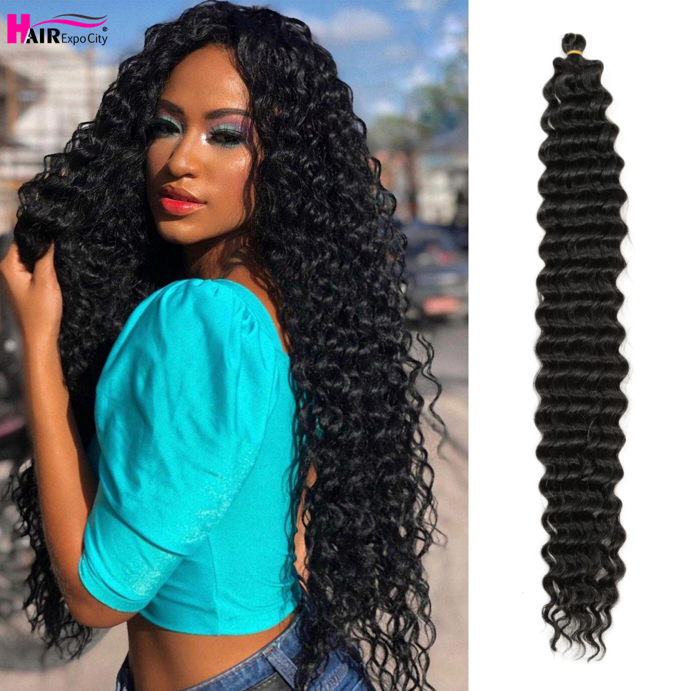 Braiding Hair Kanekalon - 22-28 Inch Freetress Sâu Xoắn Móc