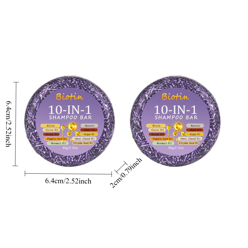 2PCS10-in-1 Biotin Shampoo Soa - đánh giá và giá Hair Care Vitamin
