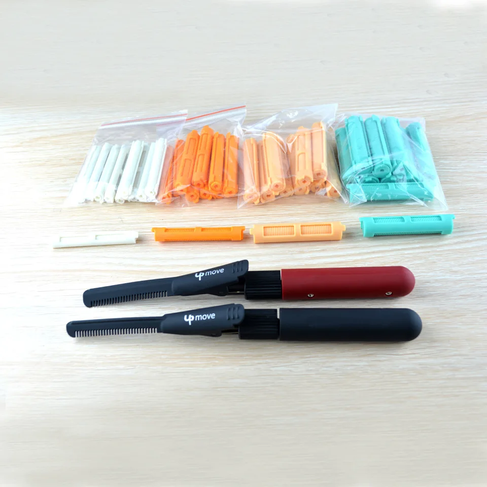 Korean Hair Root Perm Heatless - đánh giá và giá Hair Roller Set Flexi