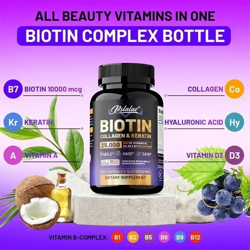 Biotin Collagen Keratin Supple - đánh giá và giá Hair Care Vitamin
