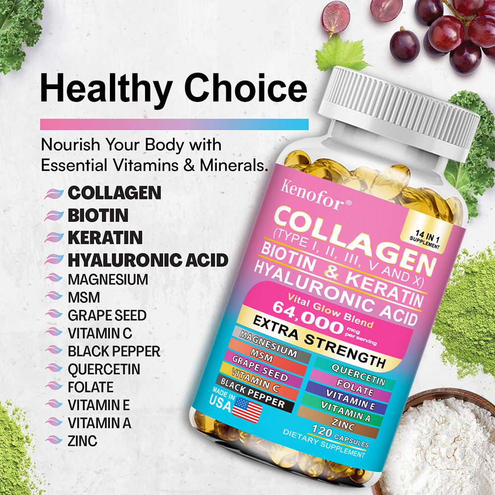 Complex Collagen Capsules, Bri - đánh giá và giá Hair Care Vitamin