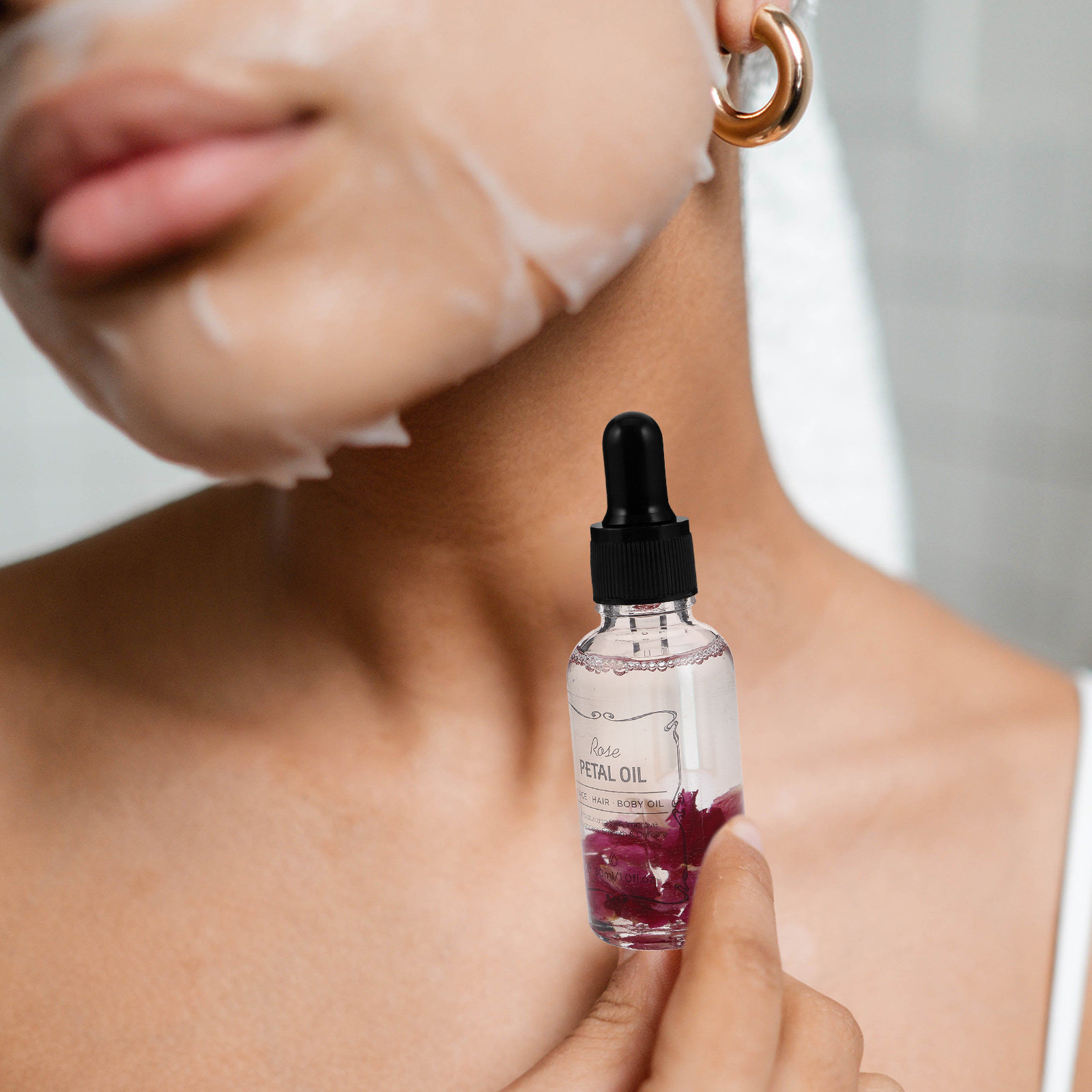 Rose Essential Oil Natural Flo - đánh giá và giá Hair Care Fragrance Essential Oil