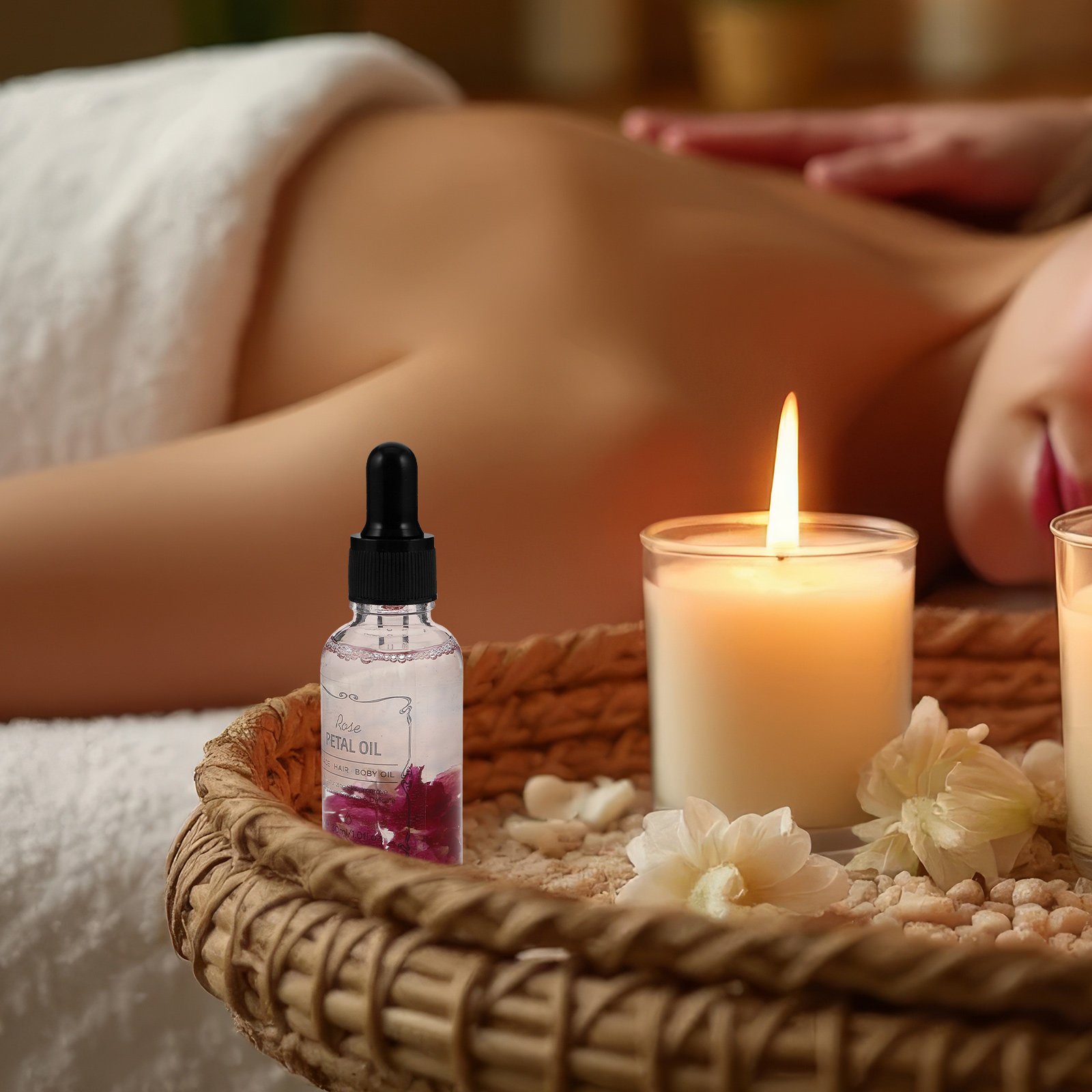 Rose Essential Oil Natural Flo - đánh giá và giá Hair Care Fragrance Essential Oil