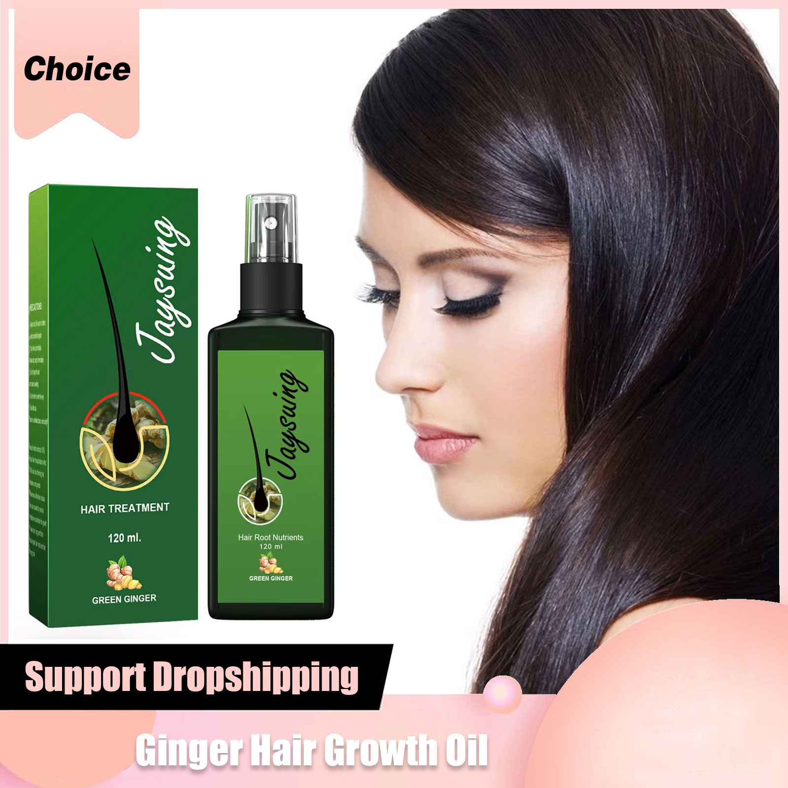 Fast Ginger Hair Growth Spray  - đánh giá và giá Hair Care Oil Serum