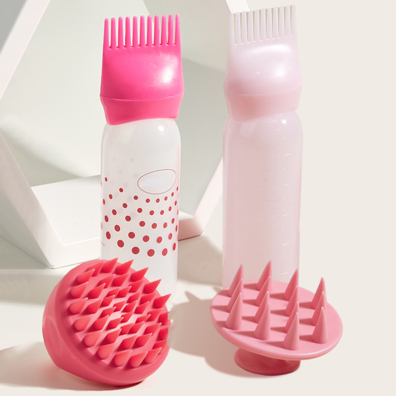 2pcs/set Silicone shampoo bott - đánh giá và giá Hair Care Brand