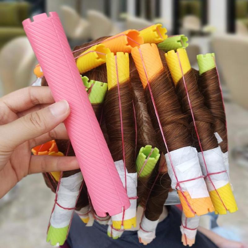 6Pcs Heatless Hair Curler Set  - đánh giá và giá Hair Roller Set Flexi