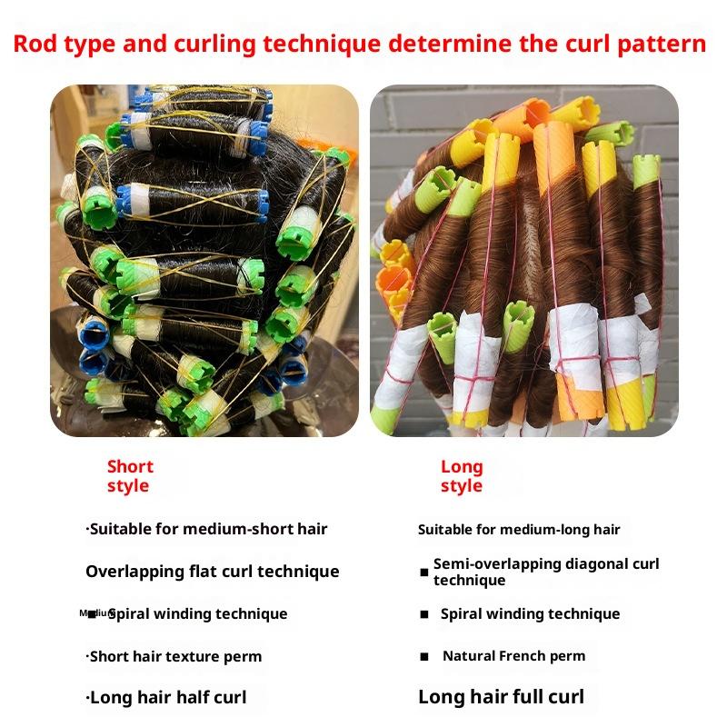 6Pcs Heatless Hair Curler Set  - đánh giá và giá Hair Roller Set Flexi