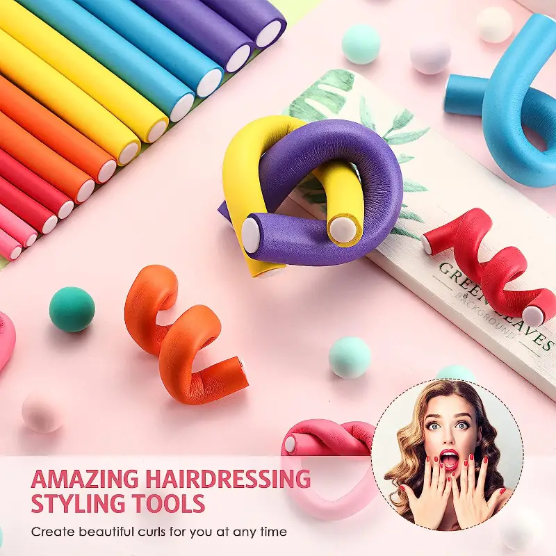 42pcs/Set Flexible Curling Rod - đánh giá và giá Hair Roller Set Flexi