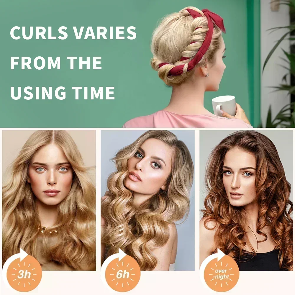 Women Heatless Curling Rod Hea - đánh giá và giá Hair Roller Set Flexi