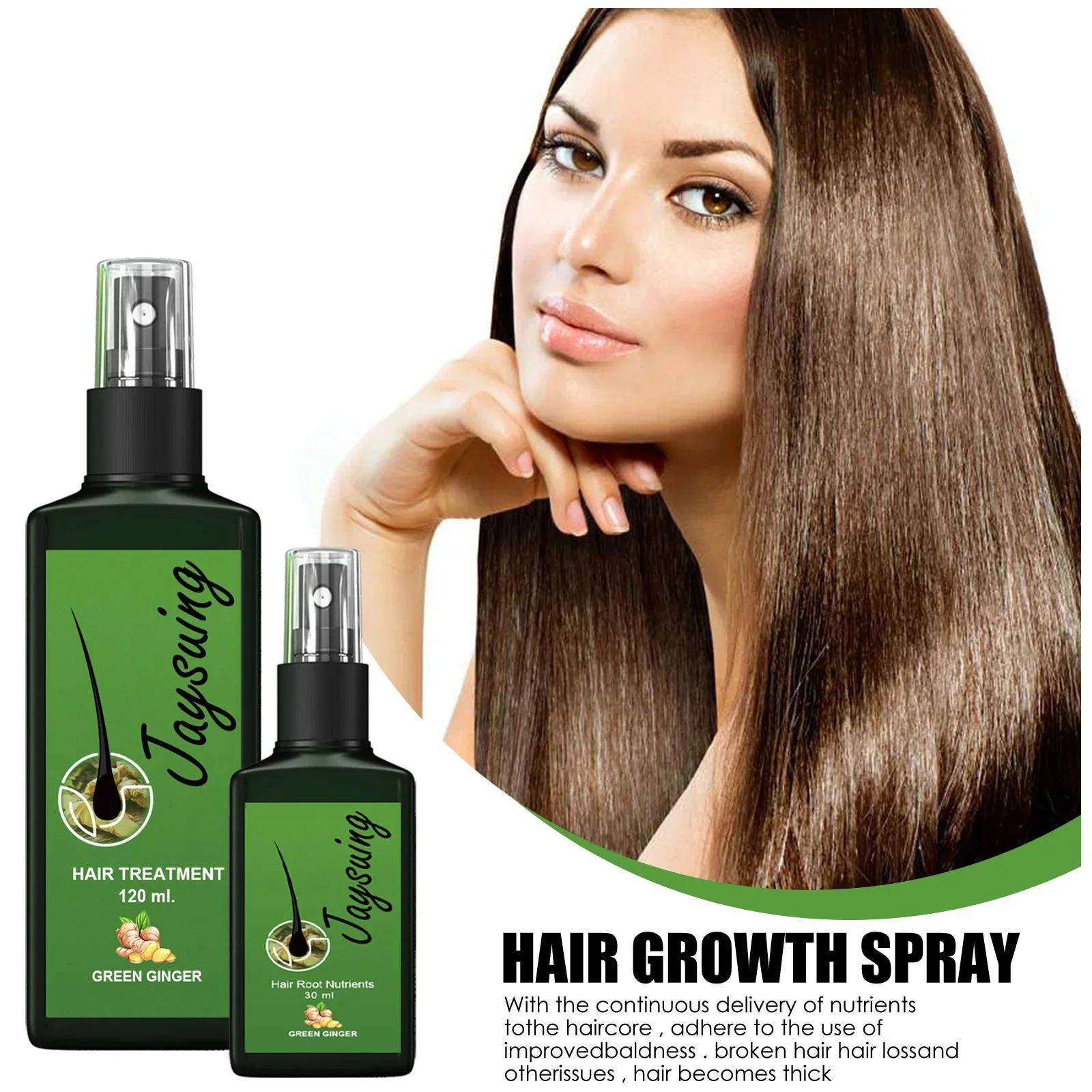 Hair Growth Spray Ginger Massa - đánh giá và giá Hair Care Herbal