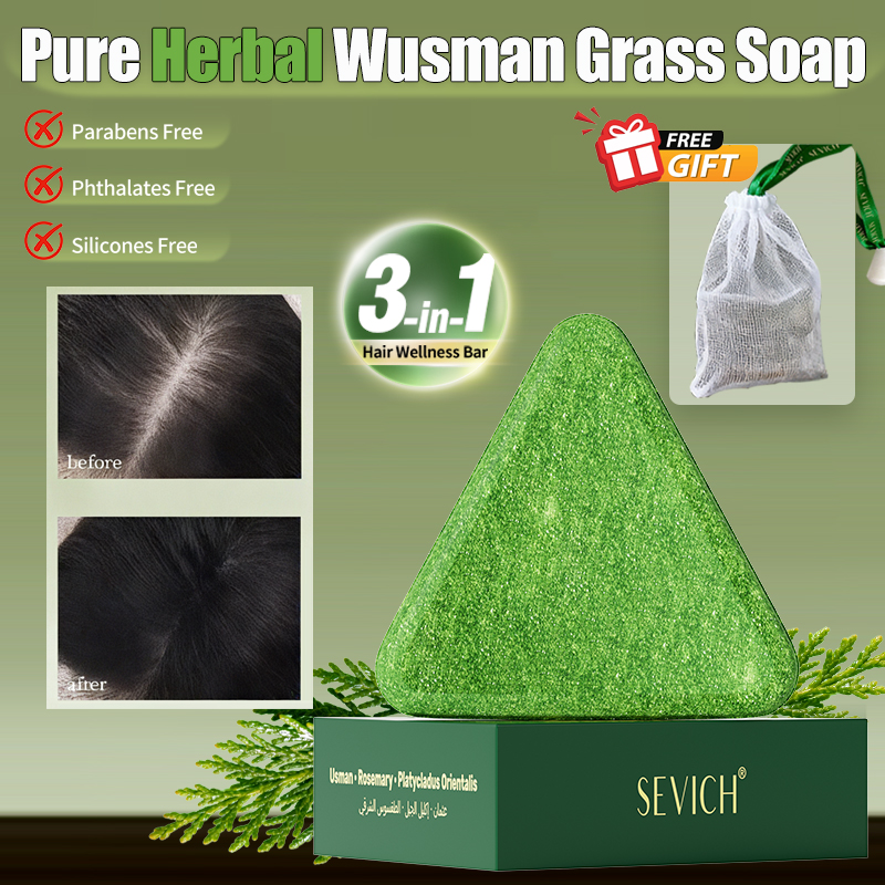 Natural Hair Growth Set Usman  - đánh giá và giá Hair Care Herbal