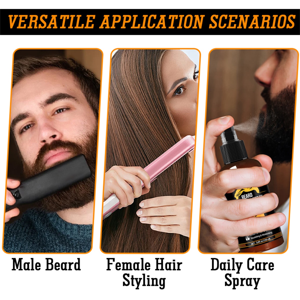 Beard Moisturizing Nourishing  - đánh giá và giá Hair Care Oil Serum
