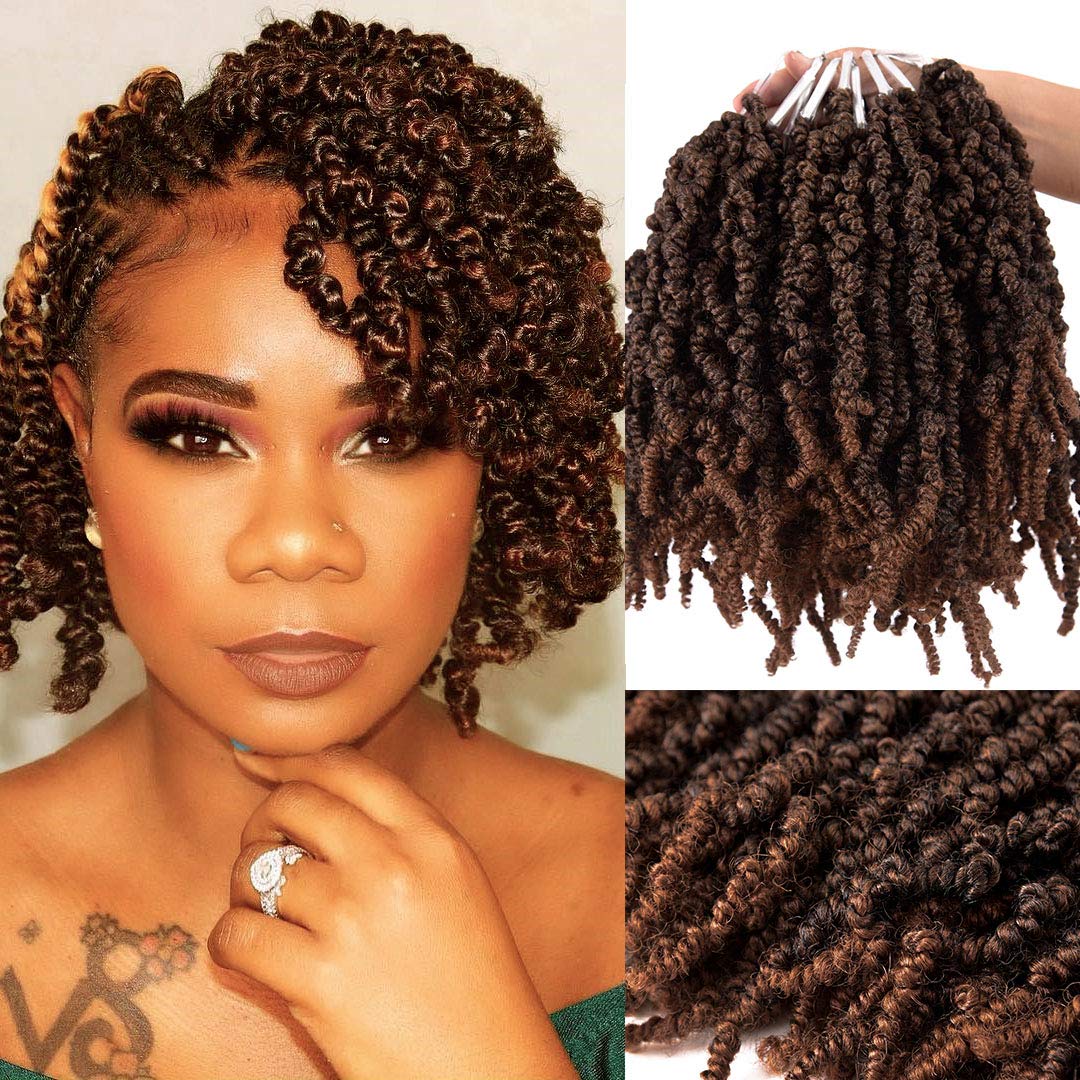 10 Inch Short Curly Spring Pre - đánh giá và giá Braiding Hair Kanekalon