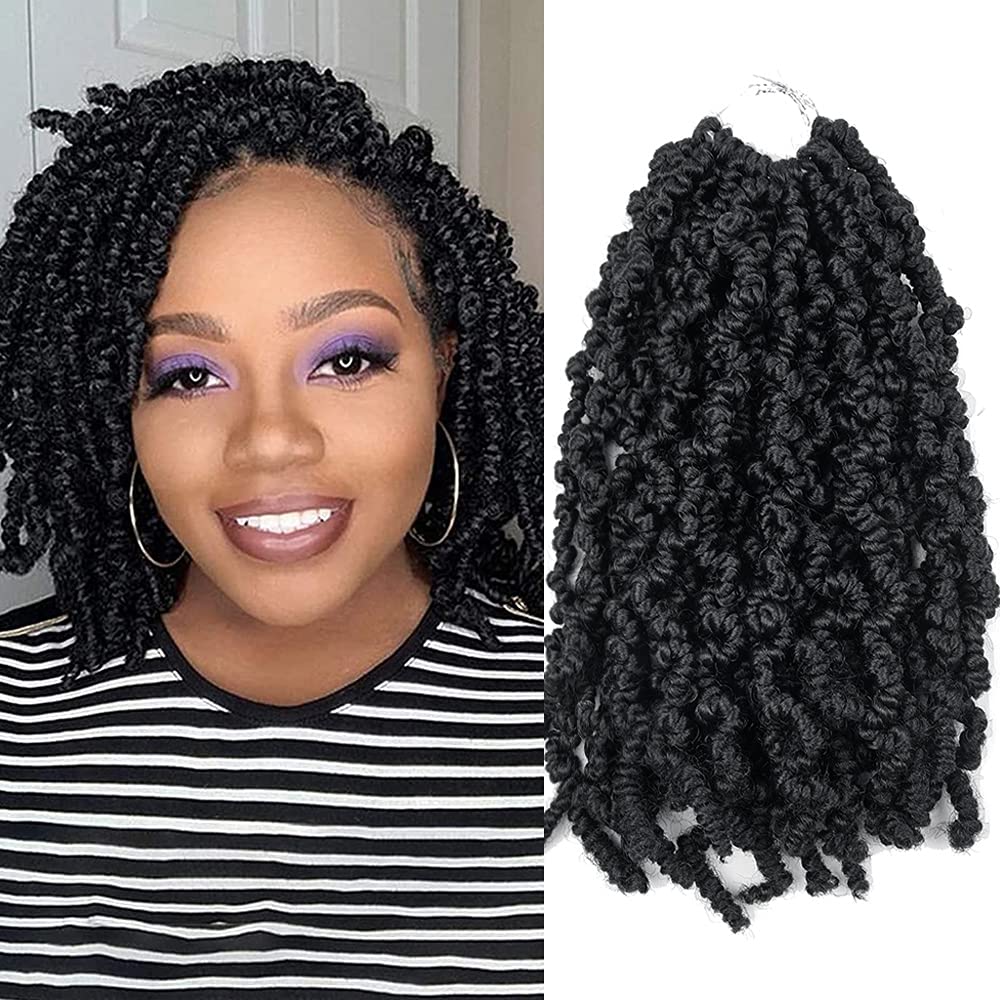 10 Inch Short Curly Spring Pre - đánh giá và giá Braiding Hair Kanekalon