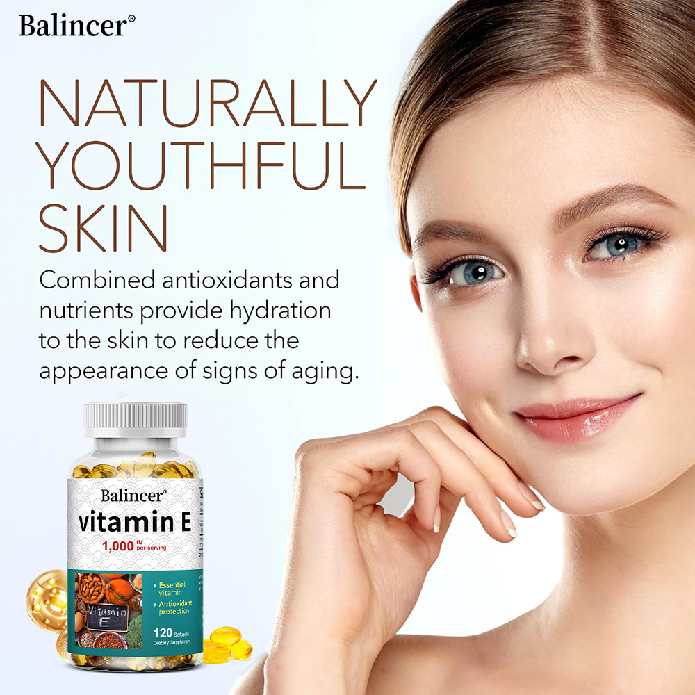 Natural Vitamin E Capsules, An - đánh giá và giá Hair Care Vitamin