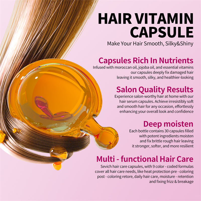 MIX Hair Vitamin Capsule Hair  - đánh giá và giá Hair Care Vitamin