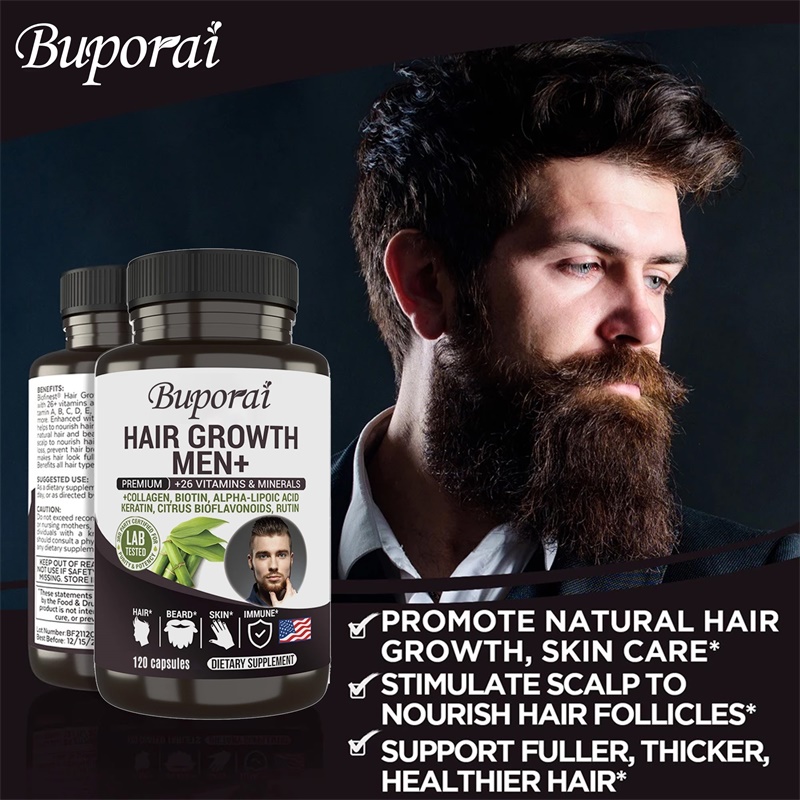 Hair Growth Men Supplement - B - đánh giá và giá Hair Care Vitamin