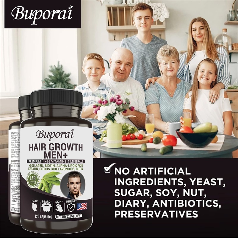 Hair Growth Men Supplement - B - đánh giá và giá Hair Care Vitamin