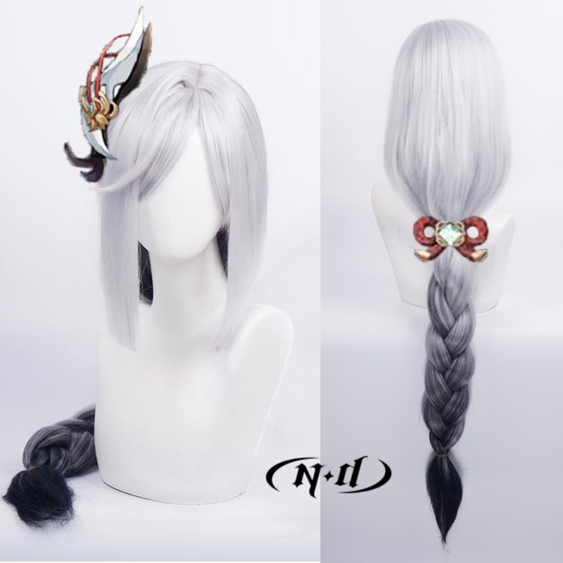 ND Shenhe Cosplay Wigs Hairpie - đánh giá và giá Braiding Hair Kanekalon