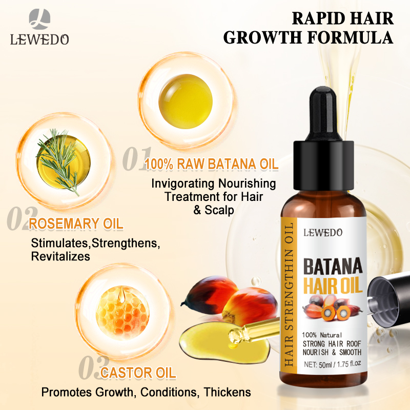 LEWEDO Batana Oil Hair Growth  - đánh giá và giá Hair Care Fragrance Essential Oil