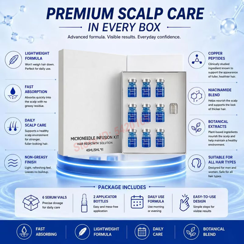 Copper Peptide GHK-CU Micronee - đánh giá và giá Hair Care Oil Serum