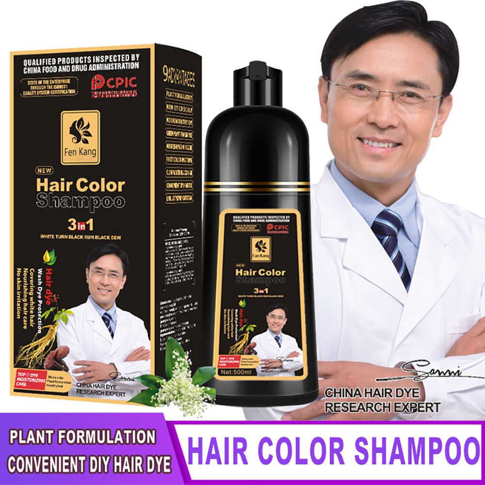 3 In 1 Instant Coloring Shampo - đánh giá và giá Hair Care Herbal