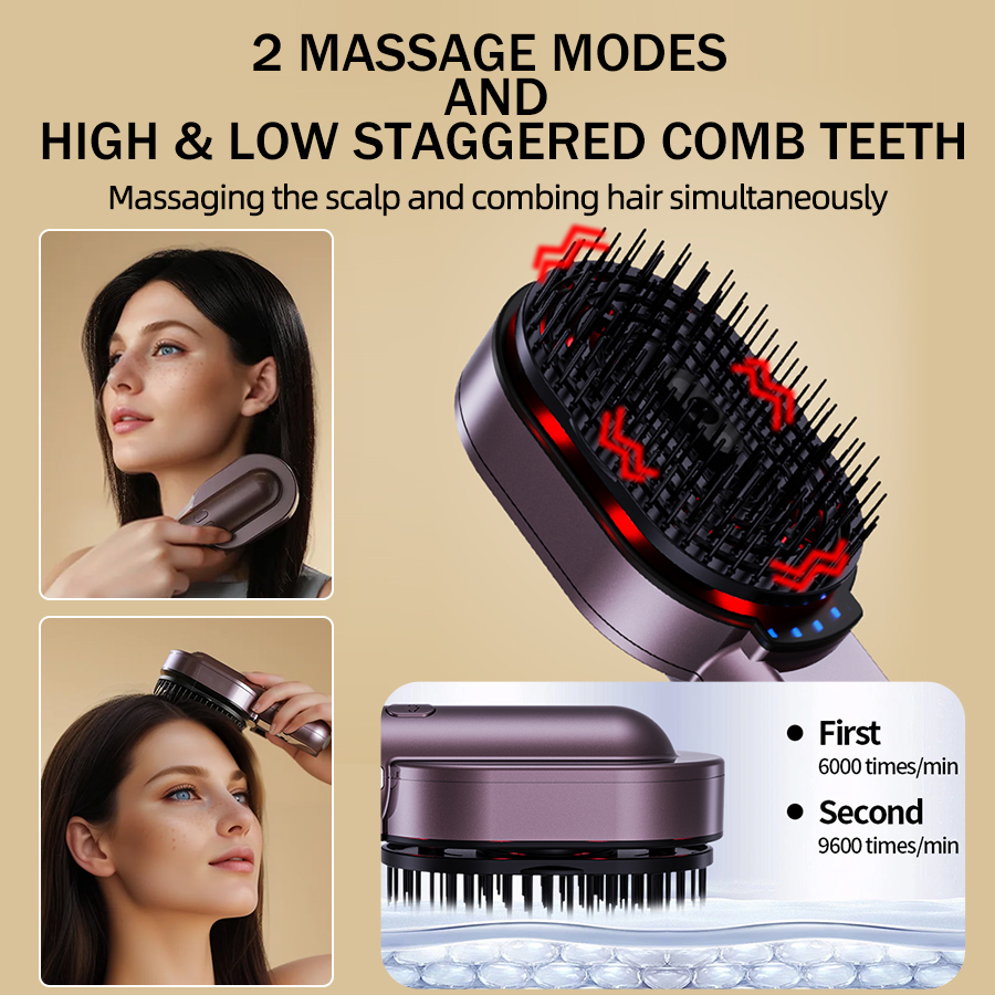 4-in-1 Massage Comb Essential  - đánh giá và giá Hair Care Herbal