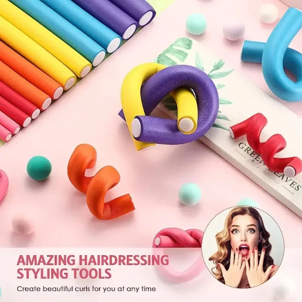 42pcs/Set Twist Foam Hairs Rol - đánh giá và giá Hair Roller Set Flexi