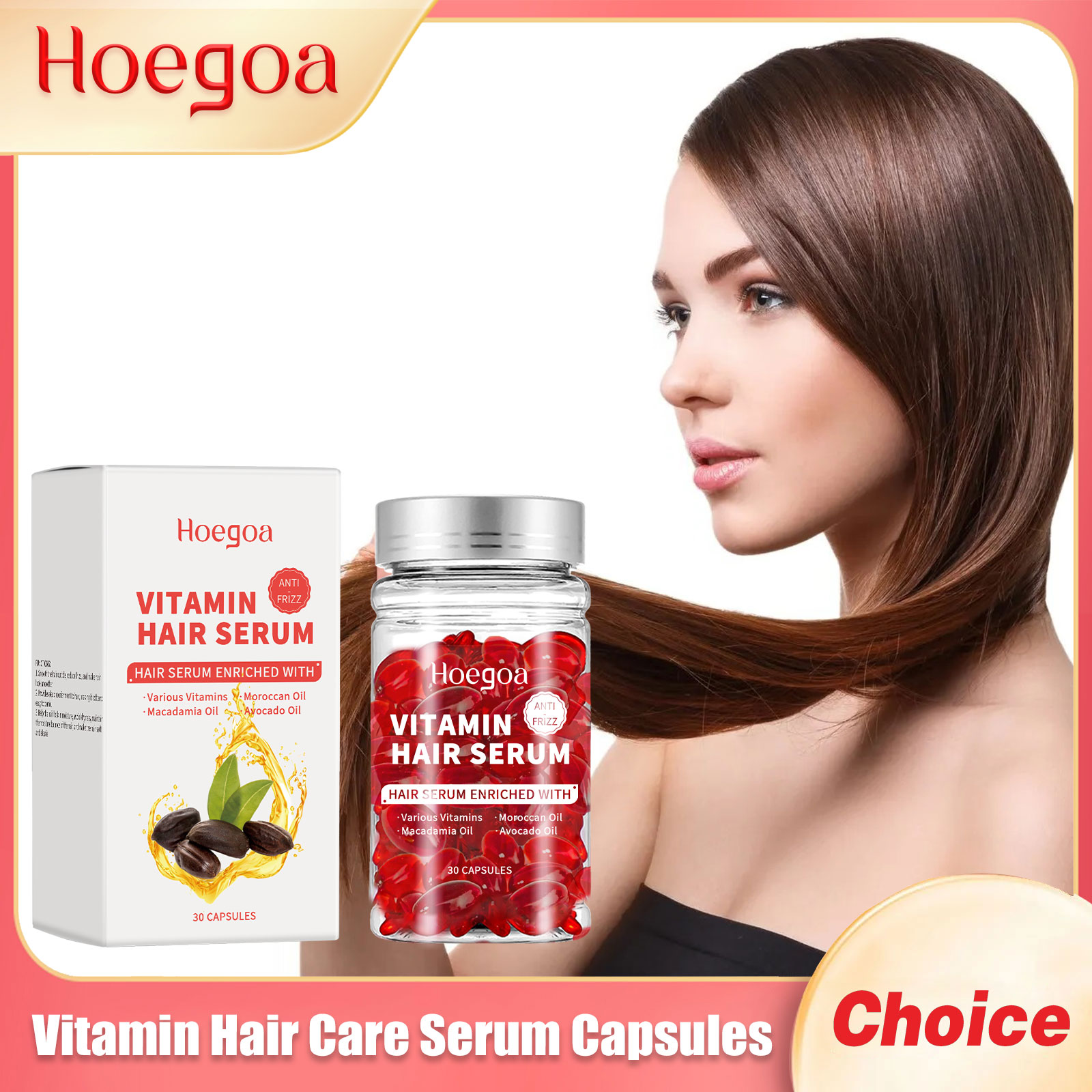 Vitamin Hair Care Serum Capsul - đánh giá và giá Hair Care Oil Serum