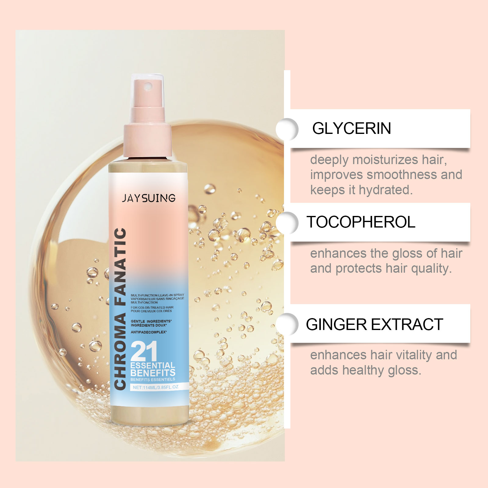 Hair Care Spray Moisturizing F - đánh giá và giá Hair Care Vitamin