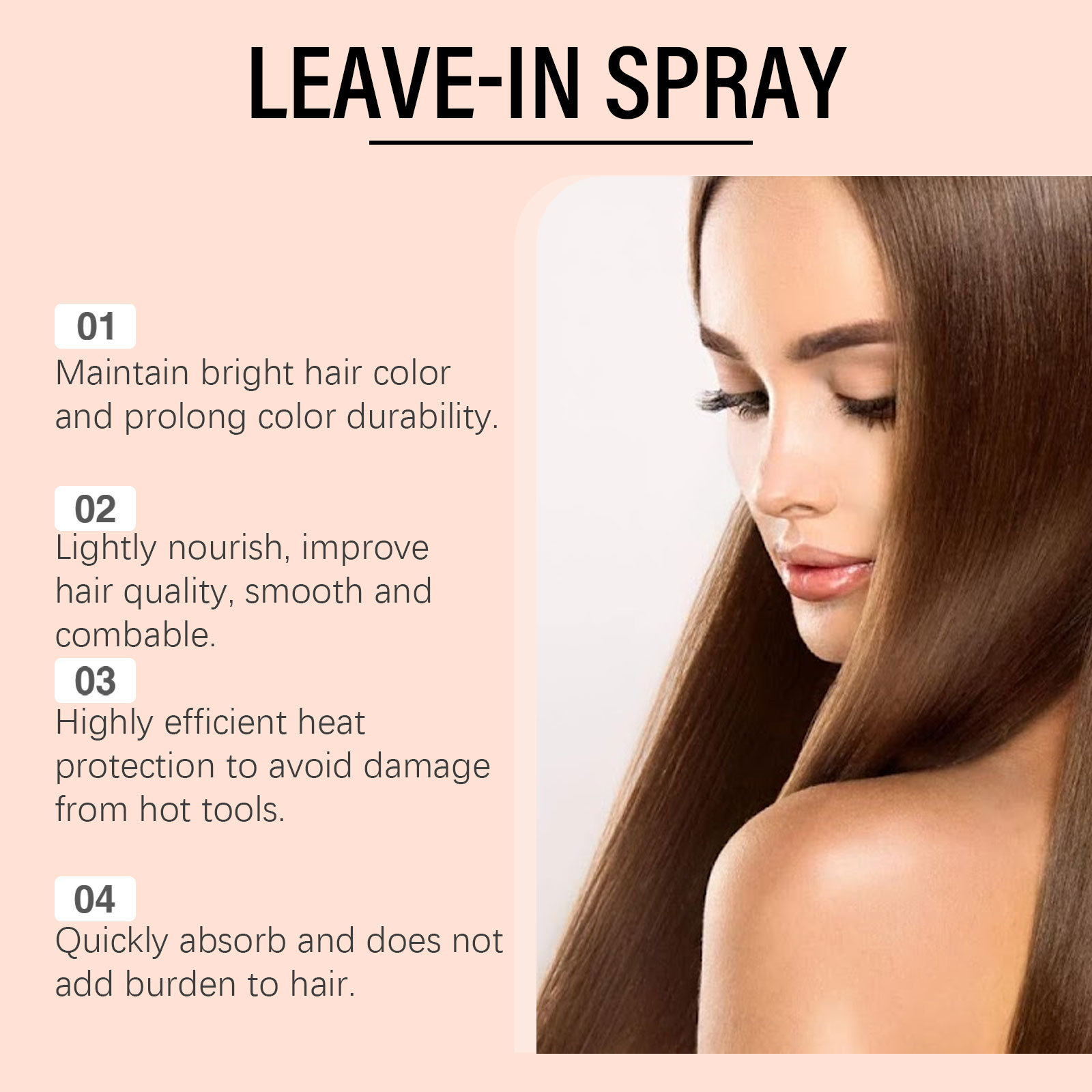 Hair Care Spray Moisturizing F - đánh giá và giá Hair Care Vitamin