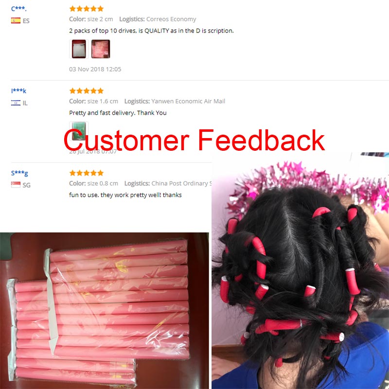 10 Cái/bộ Mềm Mại Uốn Tóc Magi - đánh giá và giá Hair Roller Set Flexi