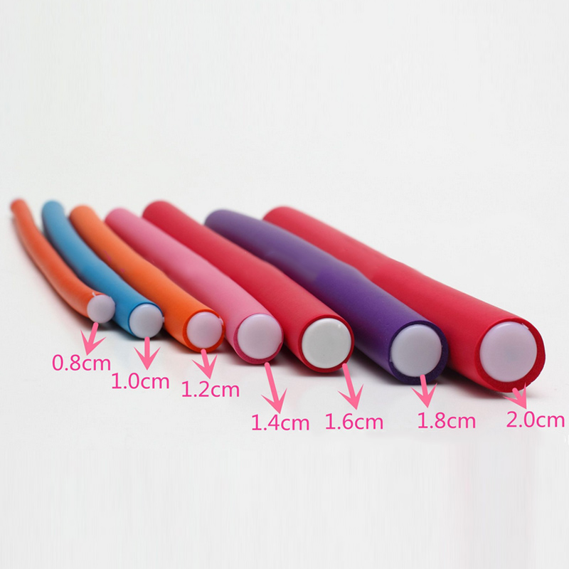 10 Cái/bộ Mềm Mại Uốn Tóc Magi - đánh giá và giá Hair Roller Set Flexi
