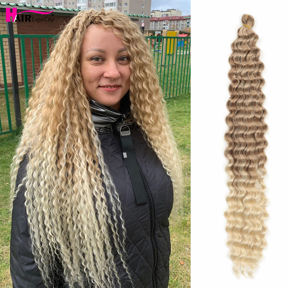 22-28 Inch Freetress Sâu Xoắn  - đánh giá và giá Braiding Hair Kanekalon