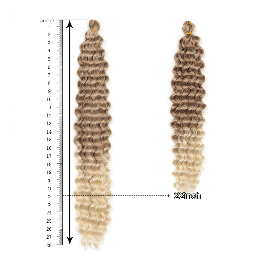22-28 Inch Freetress Sâu Xoắn  - đánh giá và giá Braiding Hair Kanekalon