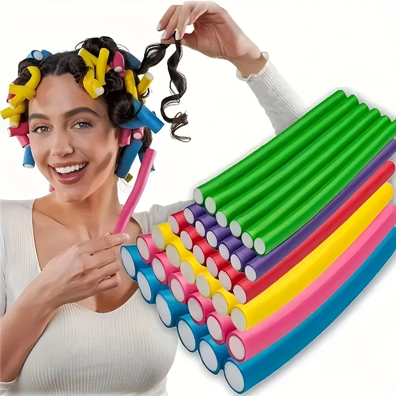 Hair Rollers/Flex Rods for Hai - đánh giá và giá Hair Roller Set Flexi